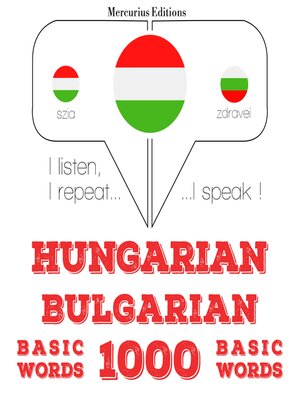 cover image of Magyar--bolgár